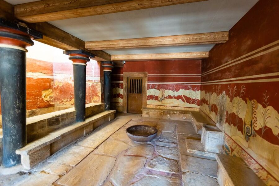 Knossos Palace: E-ticket with Audio and Heraklion City Tour - Practical notes: maintenance, wayfinding, no live guide, and mixed accessibility info