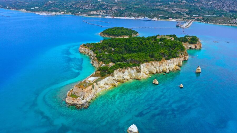 Kolimvari: Sailing Cruise with Meal & Water Activities - The Meal: Greek-Style Appetizers, Then Shrimp Linguine (With Options)