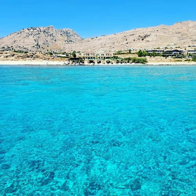 Kolymbia: Day Cruise to Lindos with 2 swimming stops - Kolymbia Sea Lines: the easy way to get from Kolymbia to Lindos