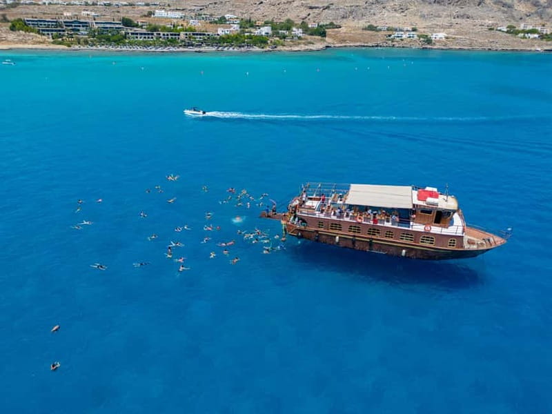 Kolympia : Transfer & Cruise to Lindos with 3 Swimming Stops - Kolympia to Lindos on Captain Sparrow: what makes it feel special