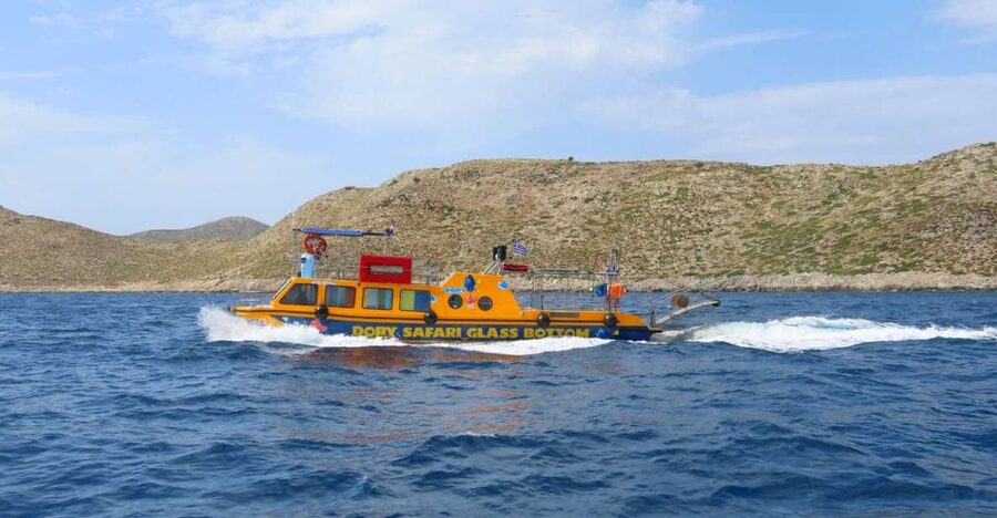 Kos Town: Glass-Bottom Boat Cruise with Swimming Stops - The Speedboat Ride Across the Aegean: Fast, Fun, and Sometimes Choppy