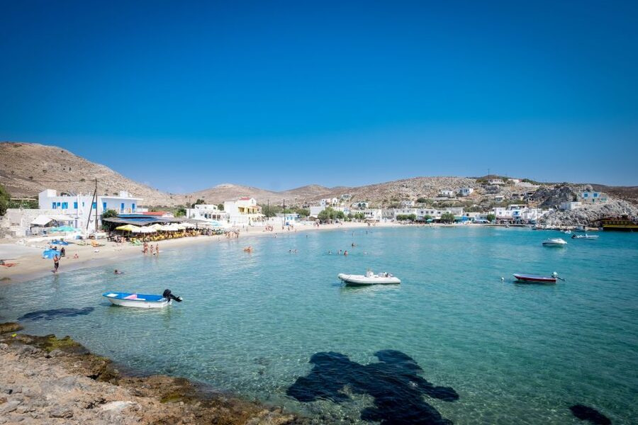 Kos Town: Kalymnos & Pserimos Day Cruise & Optional Transfer - Pserimos Island: beach calm on a 60-inhabitant kind of day