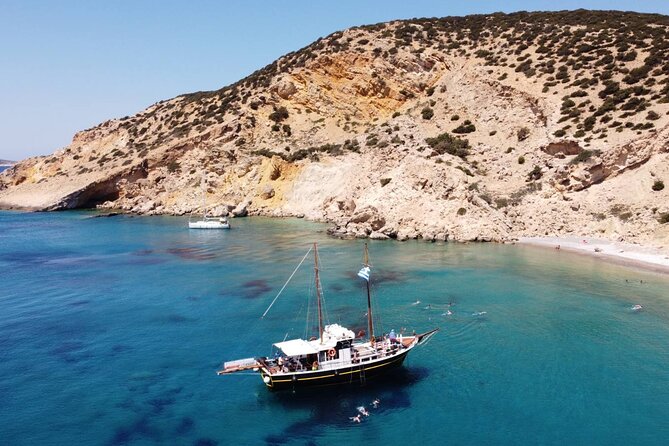 Koufonissia & Rina Cave with BBQ lunch - Getting to Koufonissia: Agia Anna departure and the first swim at Kato