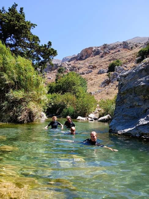 Kourtaliotiko Gorge: Guided River Adventure Trek with Lunch - Price and value: $112 for gear, guide time, and the water start