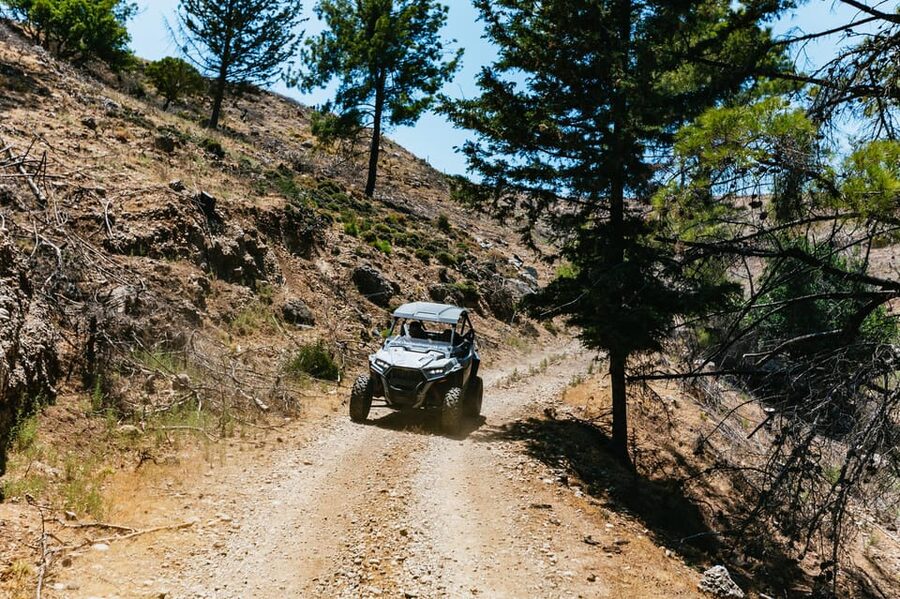 Kremasti: Rhodes 4x4 Buggy Off-Road Tour - The off-road route through Rhodes: rugged fun with real views