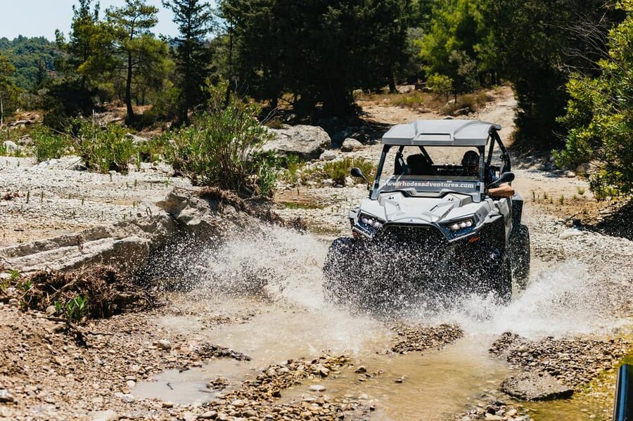 Kremasti: Rhodes 4x4 Buggy Off-Road Tour - Afternoon vs sunset departures: when the coastline hits hardest