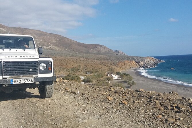 Land Rover Safari: Tripitis Gorge and Beach, South Crete - Panagia Tripiti in a rock: a quick stop with strong character