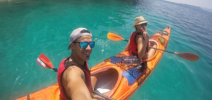 Lefkada: Hidden Blue Cave Kayak Trip with Lunch & Fruits - Understanding the safety style and paddling effort