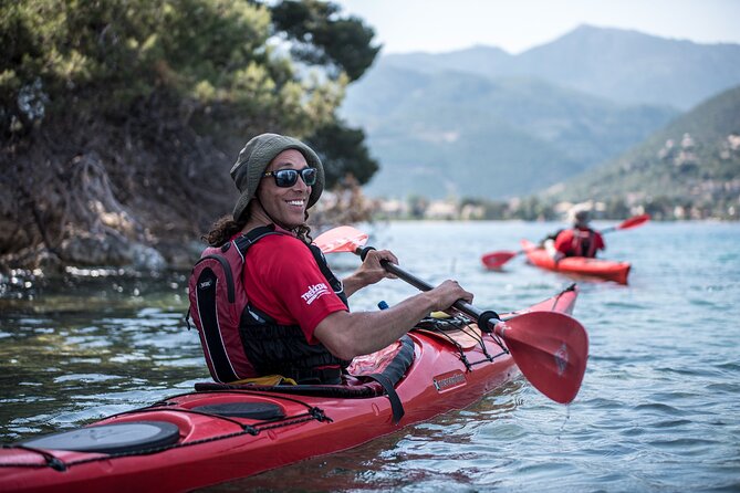Lefkada Kayak : Explore Blue Cave with a Taste of Greece - Rouda Bay sea caves and the snorkeling rhythm you’ll actually follow