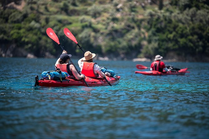 Lefkada Kayak : Explore Blue Cave with a Taste of Greece - Meeting at Trekking Hellas in Mikros Gialos, then getting on the water