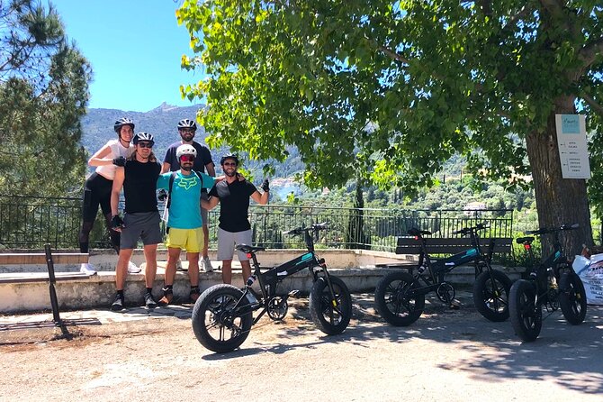 Lefkada: Mountain Gems Electric Fat Bicycle Tour & Tasting - Alexandros and the ruined olive oil mill: why the place was left, then rebuilt