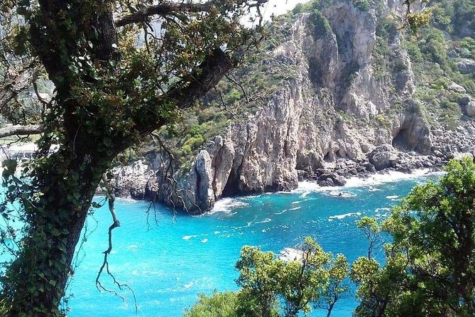 Leisurely Tour of Corfu - Paleokastritsa Beach: Swim Time, Monastery Option, and Optional Caves