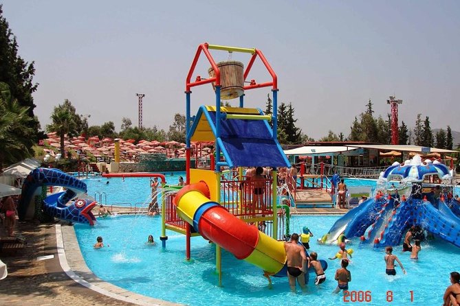 Limnoupolis Water Park All in - Lazy river time, plus the calmer central pool