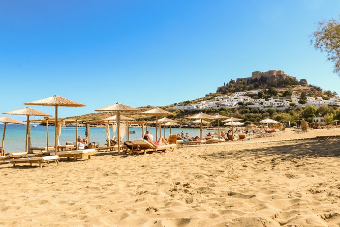 Lindos Day Cruise from Rhodes Town with Swimming stops and Hotel Transfers - Tsambika Beach: the second swim with snorkel time