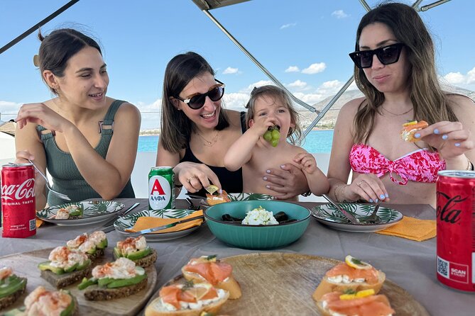 Luxury Catamaran Morning Semi-Private & Greek Gastronomy Athens - What’s included in your onboard swim plan (and how to use it)