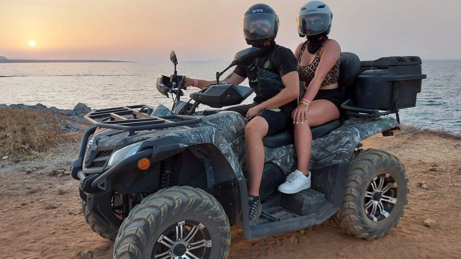 Malia: Off-Road Quad Safari Evening Tour with Dinner - Olive forests, vineyards, and the factory stop that actually teaches