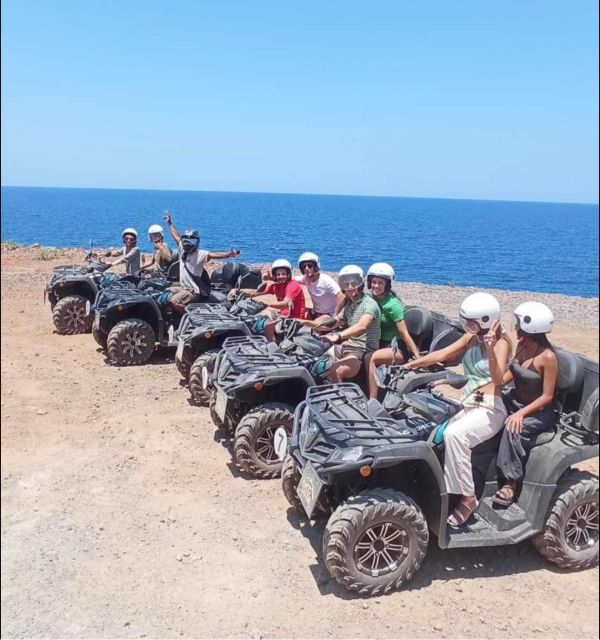 Malia: Off-Road Quad Safari Tour with Lunch and Transfers - Vrachasi: photo stop, guided look, and classic Cretan scenery