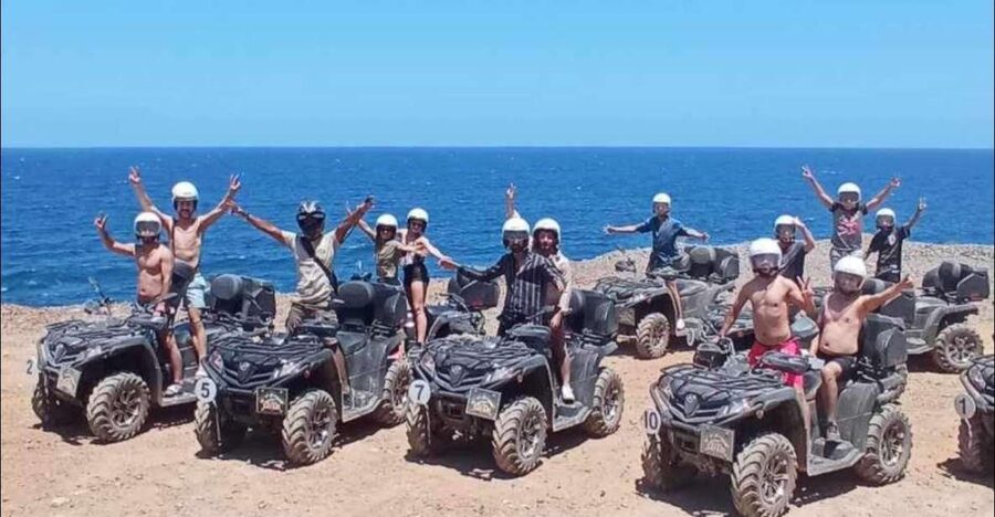 Malia: Off-Road Quad Safari Tour with Lunch and Transfers - Quad logistics you should plan for: sharing, solo driving, and driver rules
