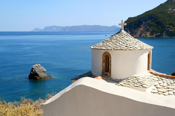 Mamma Mia Highlights, Skopelos island - Stop 1: Chapel of St. John (Ioannis) on the Rock, and Why the Climb Matters