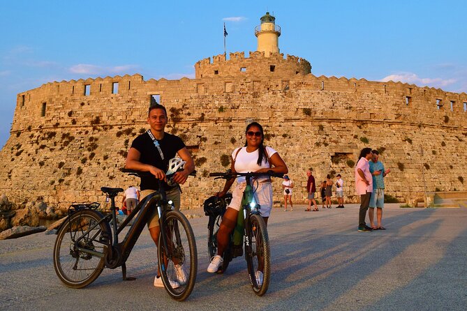 Mediaeval Rhodes E-bike Highlights Photo Tour Morning/Sunset - Meeting at Explore Rhodes and Getting Safe Fast