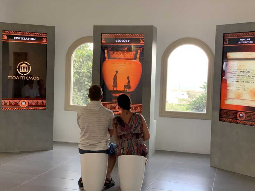Megalochori: Lost Atlantis 9D Experience Museum Entry Ticket - The Santorini Geological Hologram: Time Travel You Can See