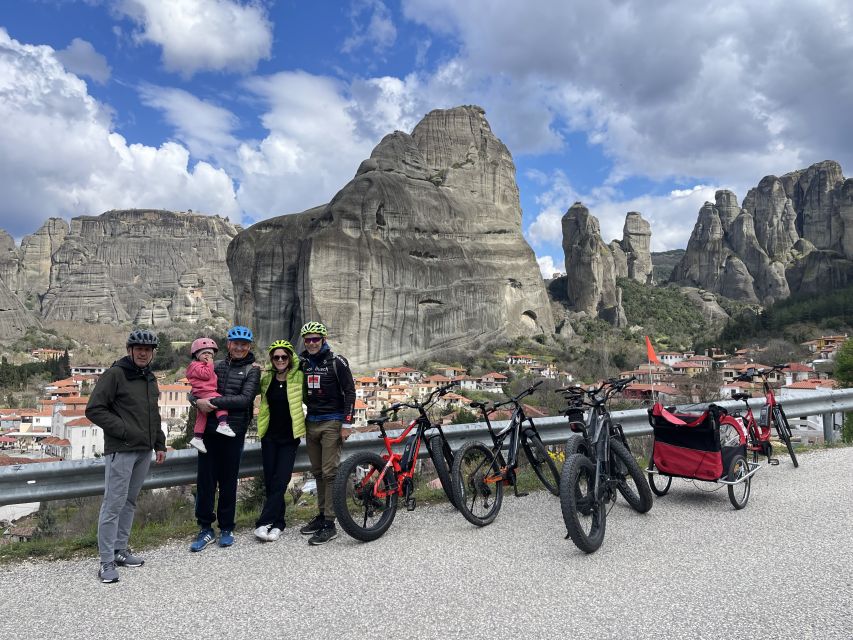 Meteora: E-Bike Epic Sunset Tour With Local Guide & Drink - The monastery circuit: seeing all 6 active sites