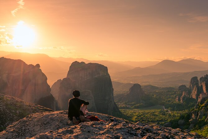 Meteora: Guided Sunset Tour with Monasteries and Caves Visit - Bandovas hermitages, Byzantine church, and the Kalabaka old-town flavor