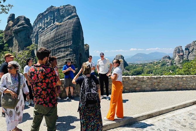 Meteora Monasteries & Caves DayTrip from Athens with Greek Lunch - Kastraki and the Kalambaka Setup Under the Rocks
