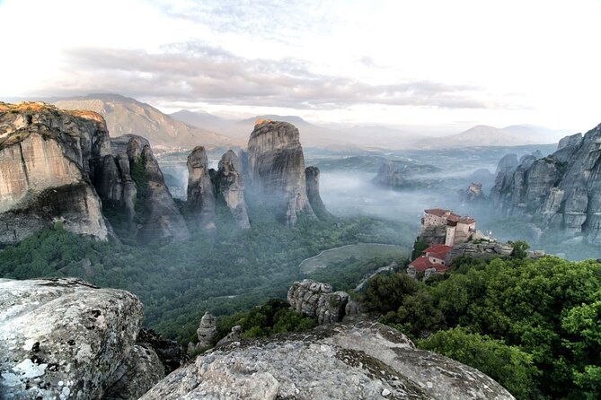 Meteora Monasteries & Caves DayTrip from Athens with Greek Lunch - Great Meteoron: The Biggest and Oldest Stop