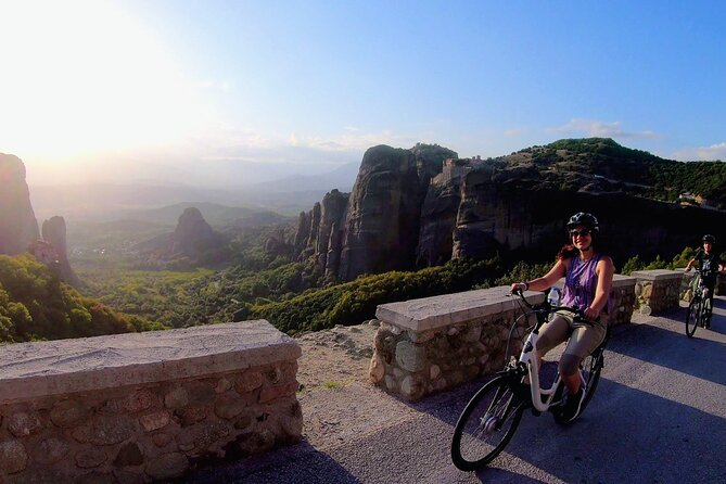 Meteora Sunset E-Bike Tour - The core route through Kalampaka and Kastraki