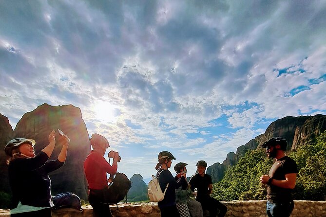 Meteora Sunset E-Bike Tour - Holy Trinity (Agia Triada) and Saint Stefanos viewpoints