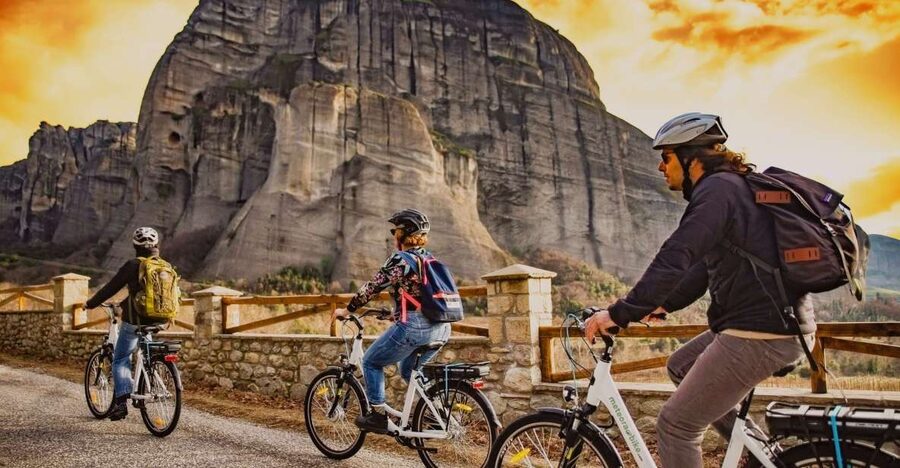 Meteora Sunset Tour on E-bikes - What you’ll actually see around Meteora (and what you won’t)
