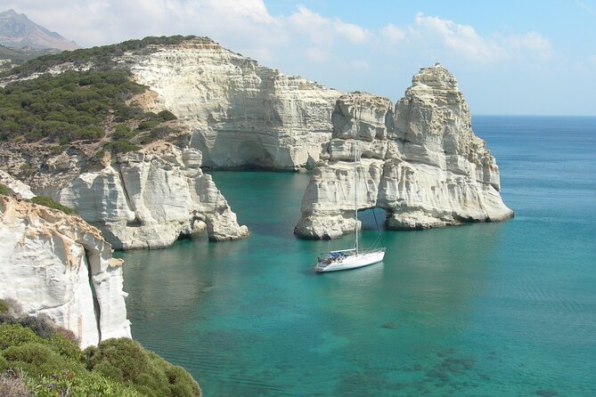 Milos and Polyaigos Full Day Cruise with Meals and Snorkelling - Skinopi, Klima, Areti, Fourkovouni: the photo drive you don’t get by bus