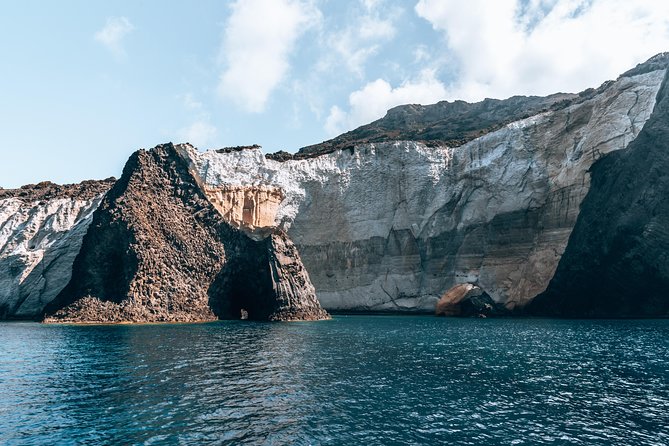 Milos caves snorkelling Catamaran Cruise in a small group - Agios Dimitrios Final Swim and the Car-Free View