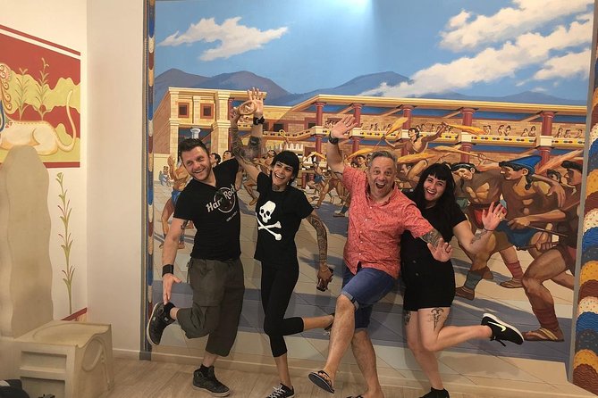 Minoans World 3D Museum & 9D Cinema - The 3D Museum side: photo-friendly exhibits that keep things moving