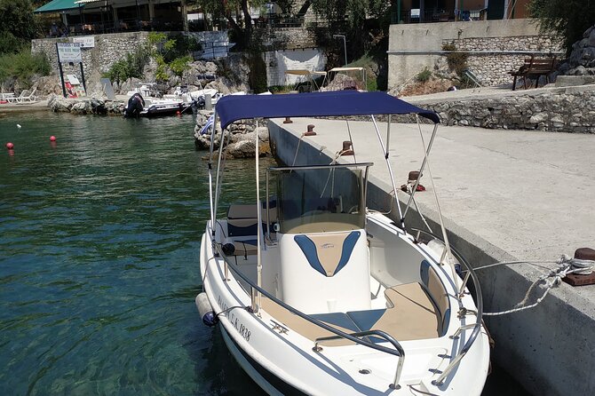Motor Boat Hire in Corfu Italmar 17,Asso 5.10, Next 5m - Your 4 to 7 hour plan: freedom with natural pacing