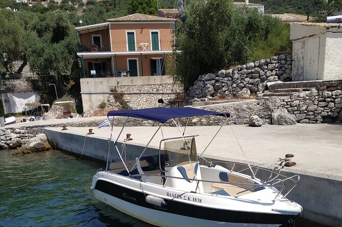 Motor Boat Hire in Corfu Italmar 17,Asso 5.10, Next 5m - Snorkeling gear and cooler planning, so your stops feel easy
