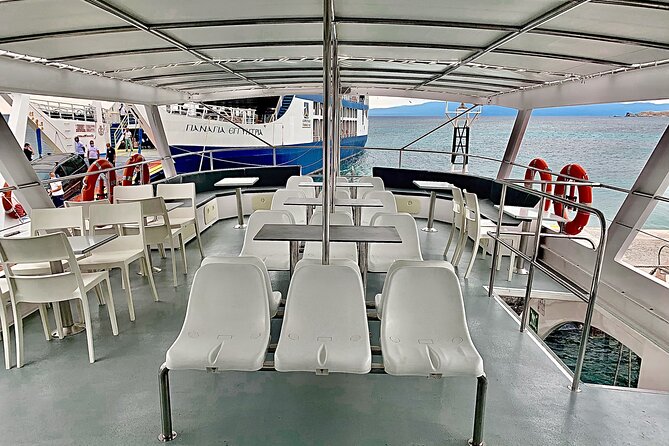Mount Athos Sightseeing Luxury Cruise with Glassbottom - The 5-minute reef stop and the glassbottom payoff
