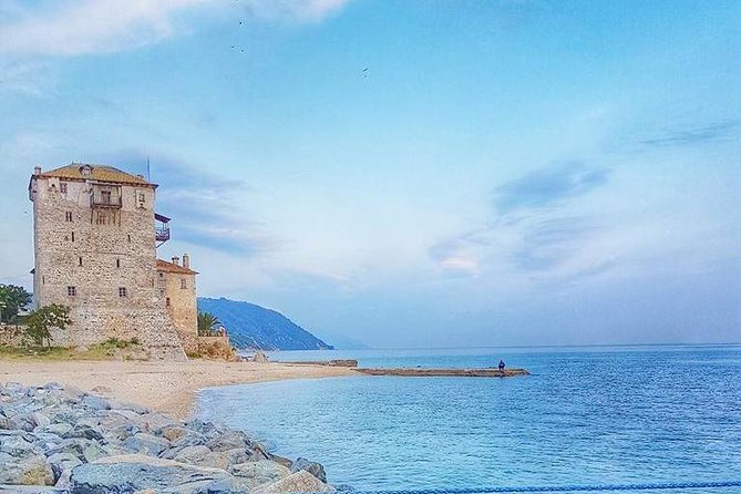 Mount Athos & visit Ammouliani's island (mixed cruise) - Ammouliani island stop: 1.5 hours of swimming and sun, with a crowd reality check