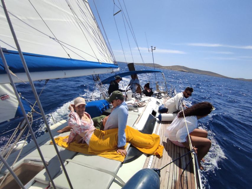 Mykonos: Delos and Rhenia Full-Day Sailing Cruise with Meal - Delos with a 1 to 1.5 hour window: what you can actually do