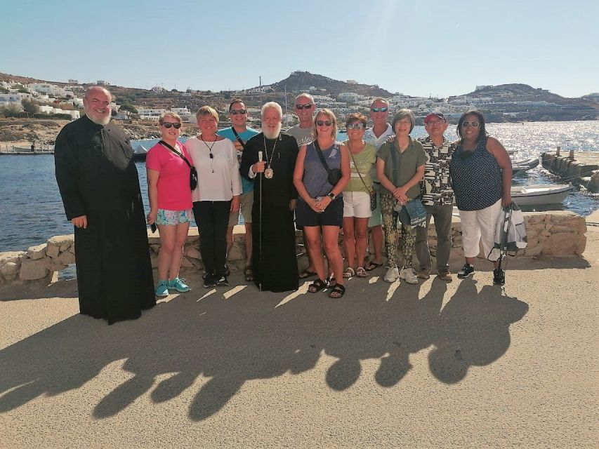 Mykonos: Highlights Tour with Panagia Tourliani Monastery - Agios Ioannis: a calmer stop with strong scenery