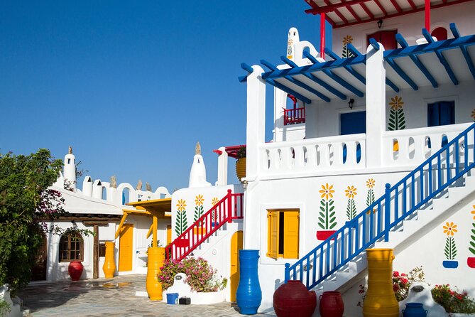 Mykonos Tour from Cruise Port including Little Venice & Windmills - Stop 2: Armenistis Lighthouse for Sea Views and 19th-Century Charm