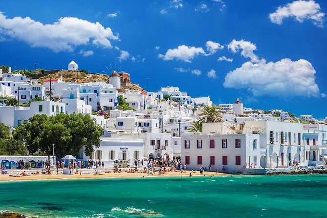 Mykonos Tour from Cruise Port including Little Venice & Windmills - Stop 3: Ano Mera Village and Panagia Tourliani Monastery Area