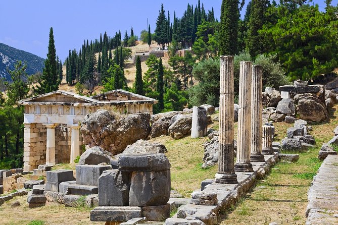 Mystical Delphi & Famous Oracle Full Day Private Tour from Athens - Temple of Apollo and the theatre: the Oracle story in real air