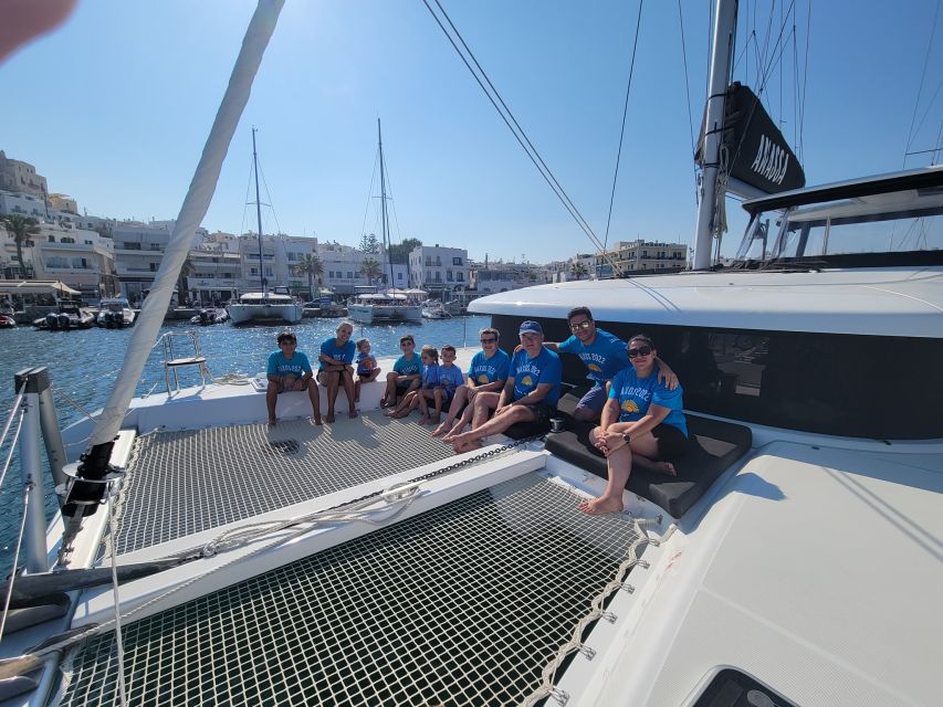Naxos: Catamaran Cruise with Swim Stops, Food, and Drinks - Why This Catamaran Day Works So Well in Naxos