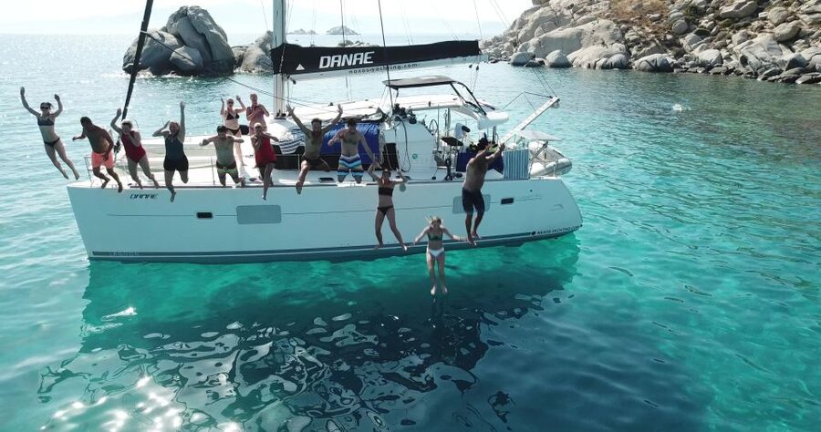 Naxos: Catamaran Cruise with Swim Stops, Food, and Drinks - Swim Stops and Snorkeling: What You Can Expect to Actually Do