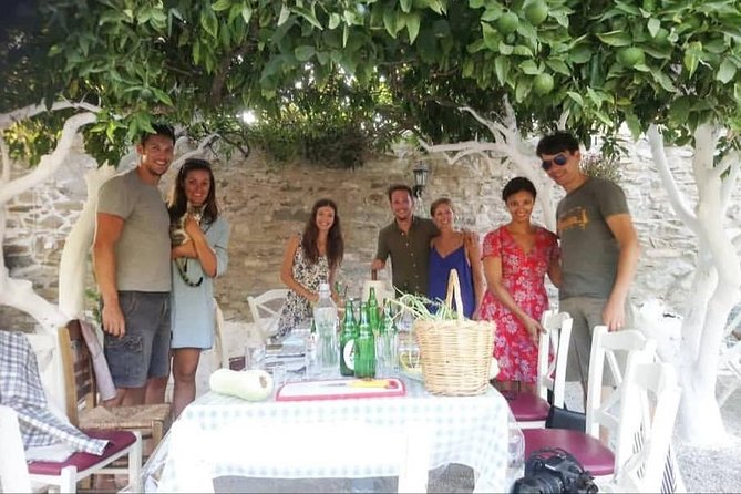 Naxos:Half-day cooking class at Basiliko - The Feast Moment: Lunch, Dinner, Local Wine, Music, and the Best Part
