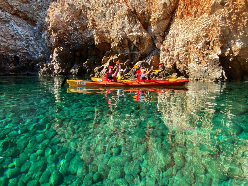 Naxos: Rhina Cave and Coastline Sea Kayaking Tour - Practical tips: what to bring for a comfortable sea day