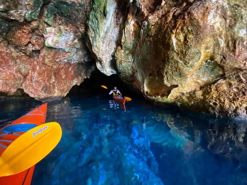 Naxos: Rhina Cave and Coastline Sea Kayaking Tour - Price and value: what $106 buys you on Naxos