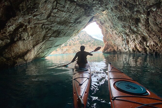 Naxos: Rhina Cave Sea Kayaking Tour - Key highlights you’ll notice right away